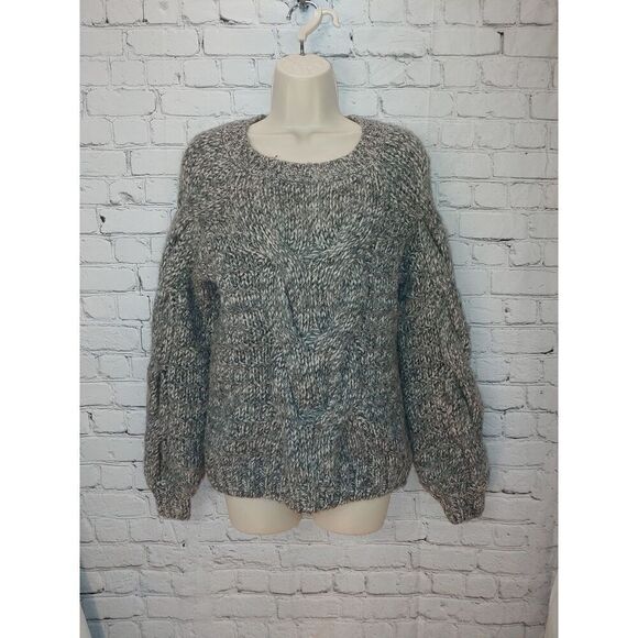 Gap Women's Size XS Grey Chunky Knit Sweater - Picture 1 of 6